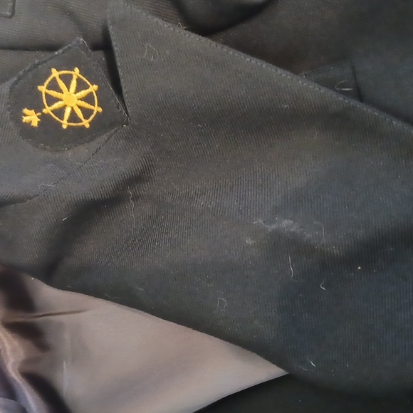 Canadian Wool Military (Navy) Jacket - Navy Blue Men's 5072) - Picture 7 of 10